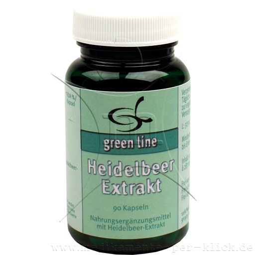 HEIDELBEER EXTRAKT Kapseln - 90Stk