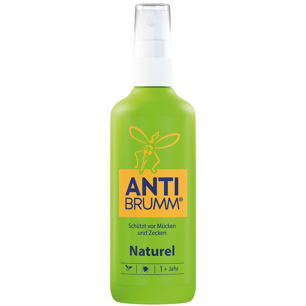 ANTI-BRUMM Naturel Pumpzerstäuber - 150ml - Zecken-& Mückenschutz