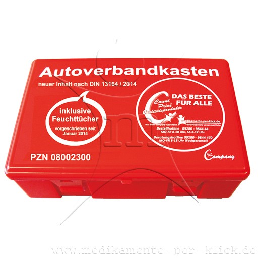 Count Price klick Autoverbandkasten rot - 1Stk - Count Price klick