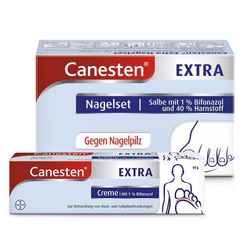 CANESTEN EXTRA NAGELSET + CANESTEN EXTRA CREME 50G ( AKTION Stk) 
