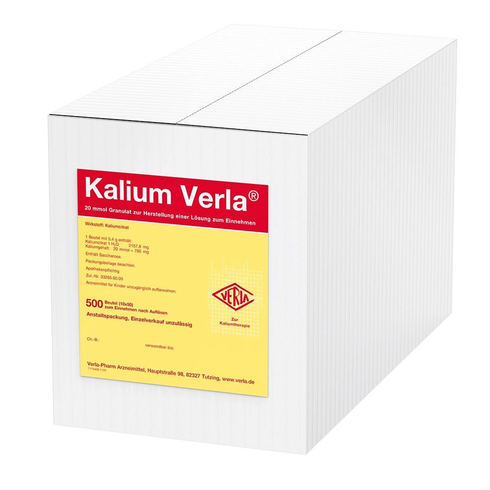 KALIUM VERLA Granulat Btl. - 500Stk