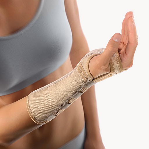 BORT Arm Handgel.Stütze m.Alusch.li.XS haut - 1Stk