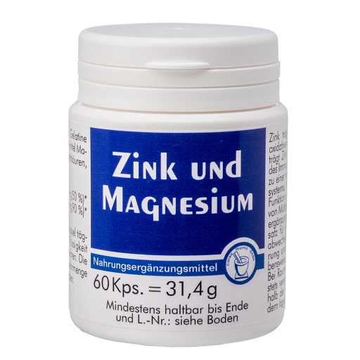 ZINK UND Magnesium Kapseln - 60Stk - Stärkung Immunsystem
