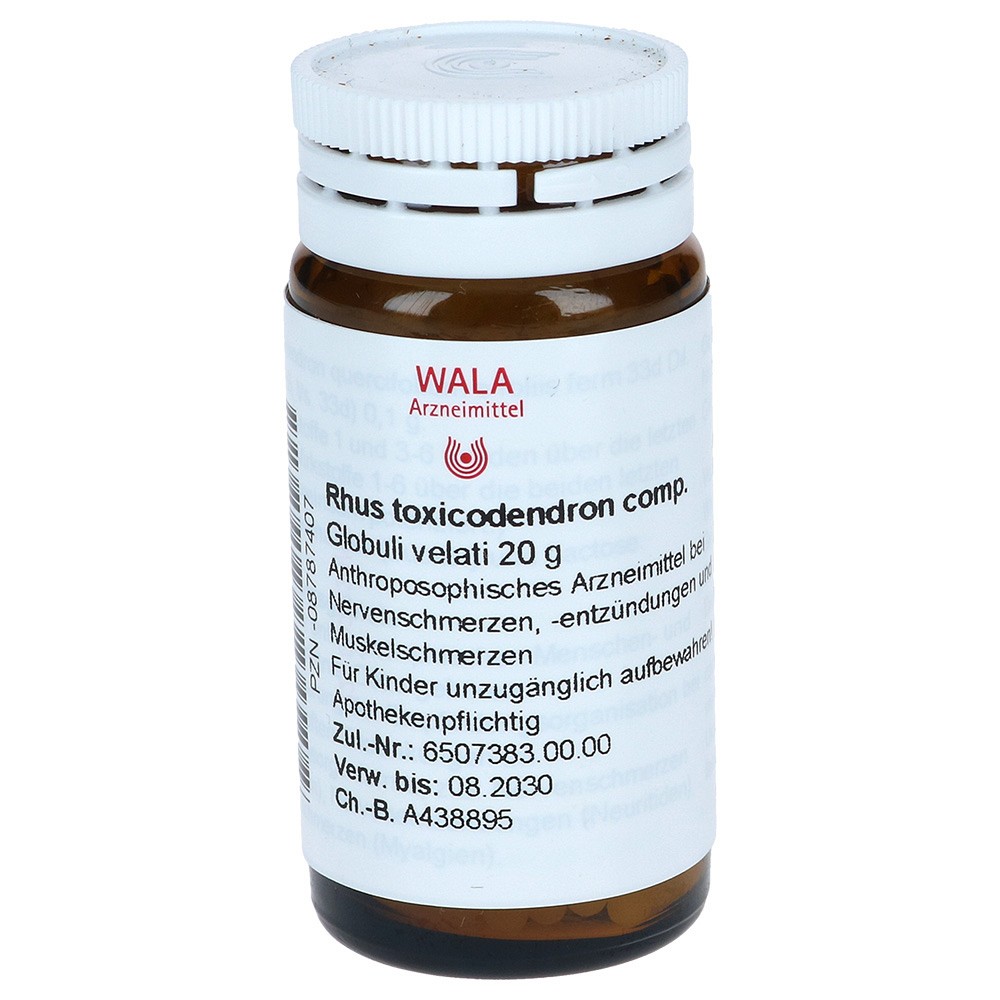 RHUS TOXICODENDRON COMP Globuli - 20g