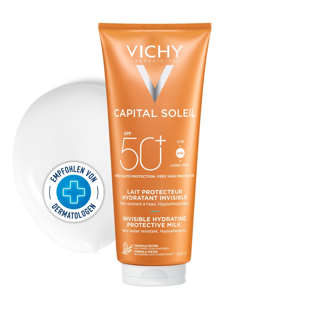 VICHY CAPITAL Soleil Sonnenmilch Familie LSF 50+ - 300ml - AKTIONSARTIKEL
