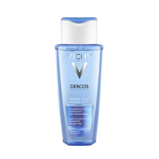 VICHY DERCOS Mineralshampoo - 200ml - Normales & fettiges Haar