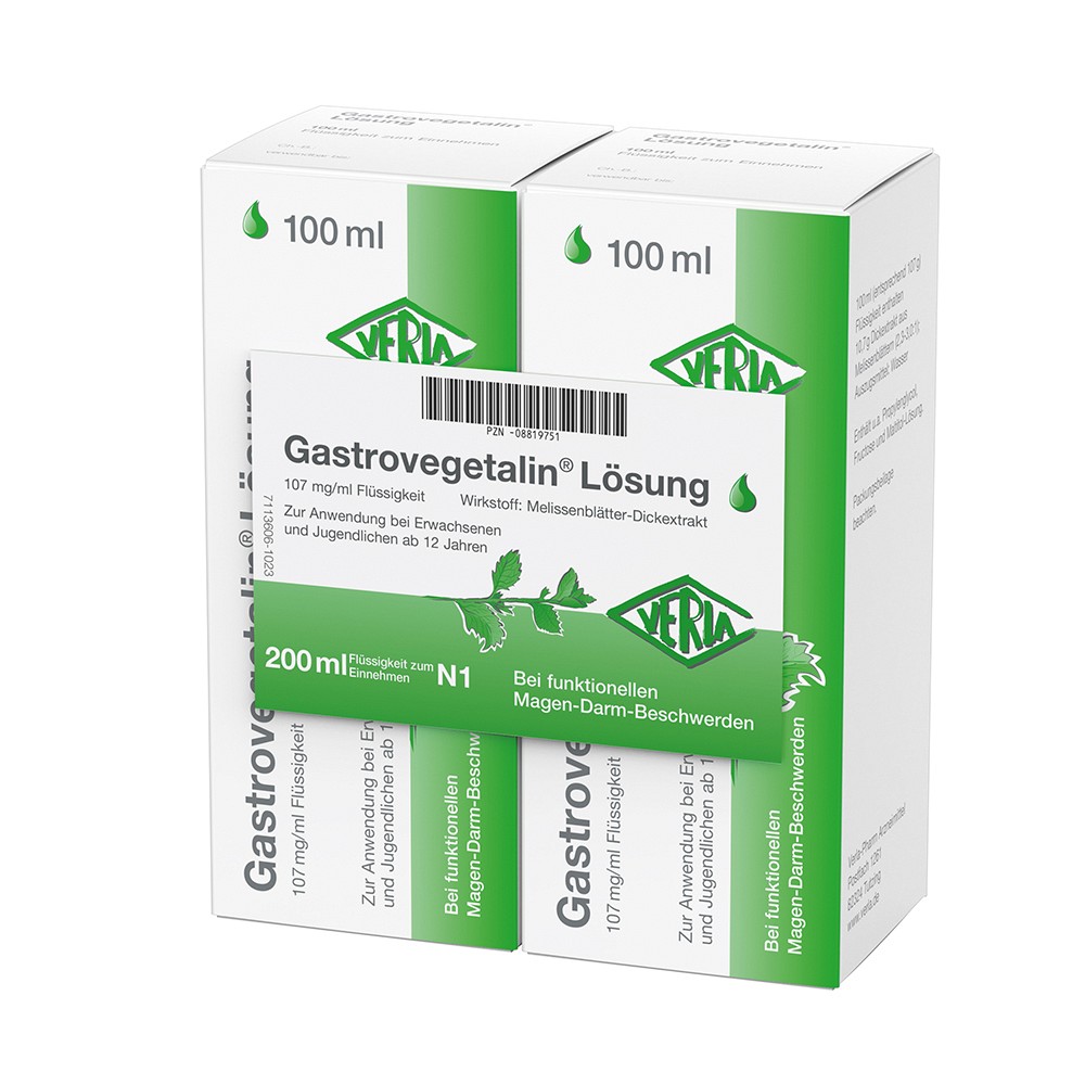 GASTROVEGETALIN Lösung - 200ml - Magenbeschwerden