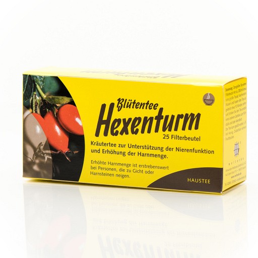 HEXENTURM Blütentee Filterbeutel - 25Stk - Stärkung & Steigerung der Blasen-& Nierenfunktion