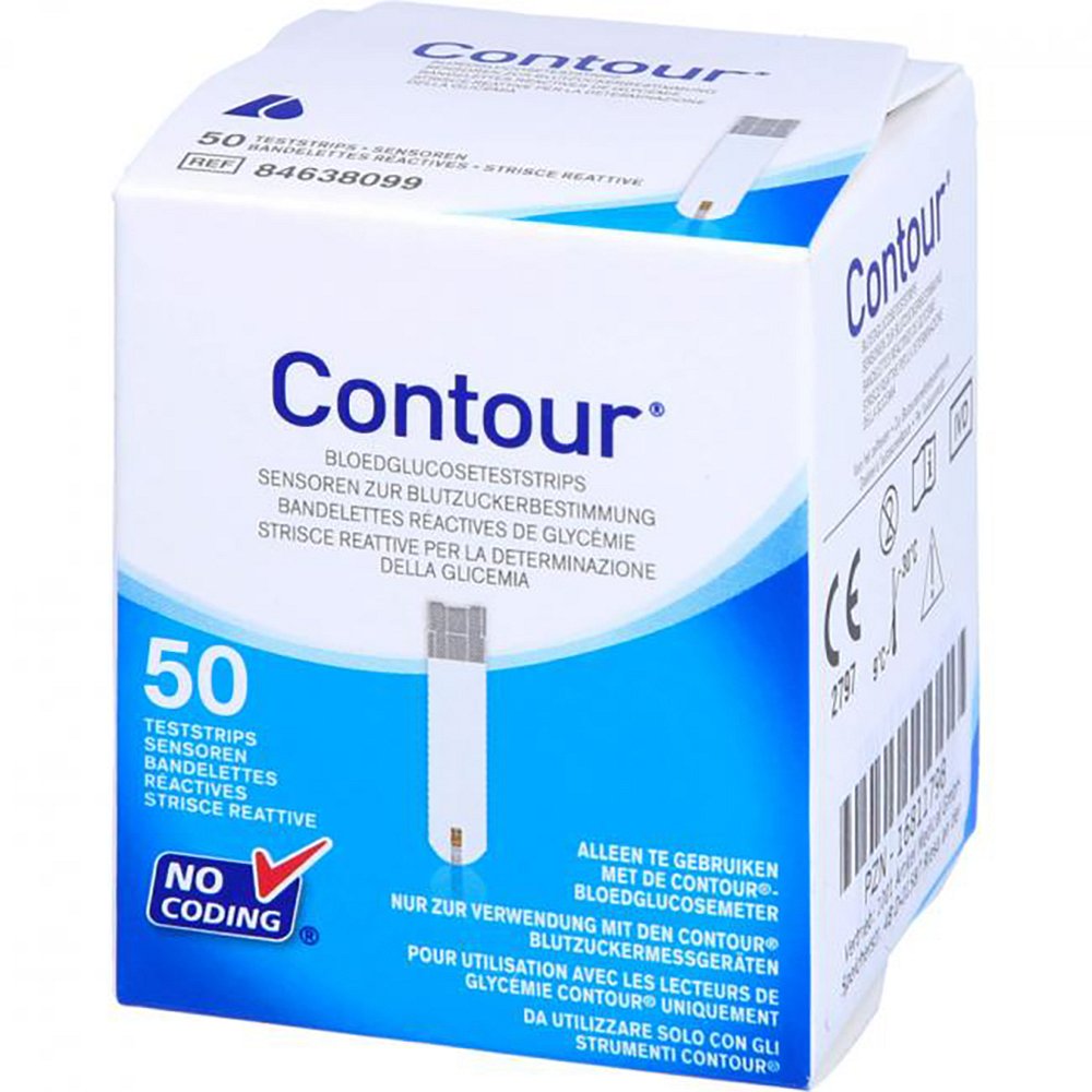 CONTOUR Sensoren Teststreifen - 50Stk