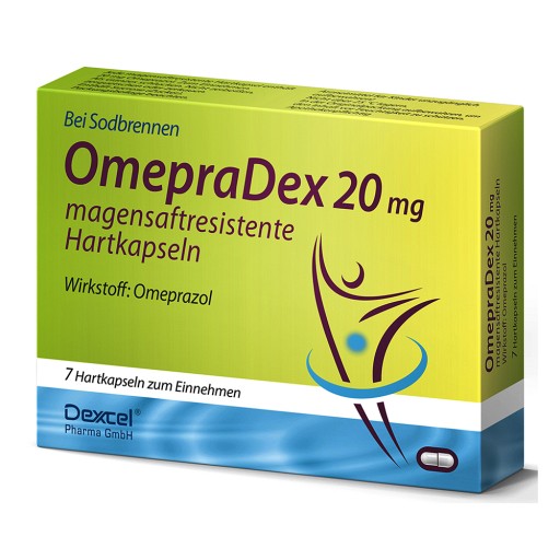 OMEPRADEX 20 mg magensaftresistente Hartkapseln - 7Stk
