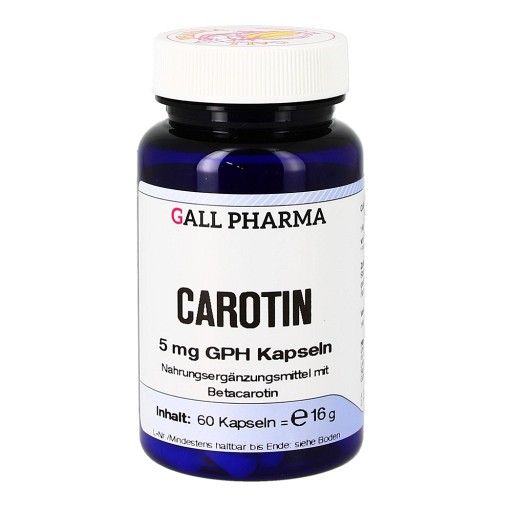 CAROTIN 5 mg GPH Kapseln - 60Stk