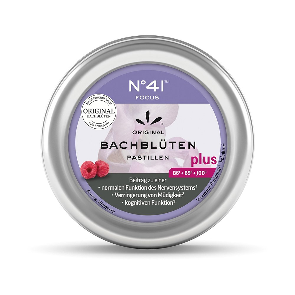 KONZENTRATION Bachblütenpastillen nach Dr.Bach - 50g - Homöopathie & Natur