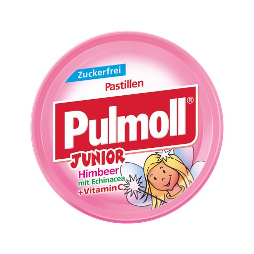 PULMOLL Junior Himbeere m.Echinacea+Vit.C zf Bon. - 50g