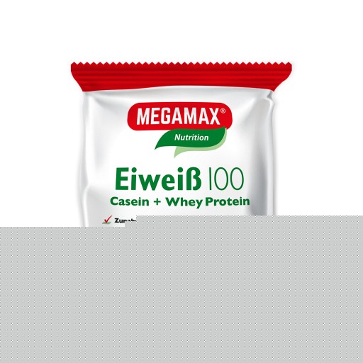 EIWEISS 100 Erdbeer Megamax Pulver - 30g - Energy-Drinks