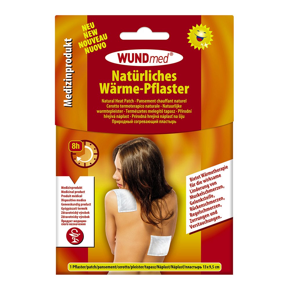 WÄRMEPFLASTER 9,5x13 cm hypoallergen - 1Stk