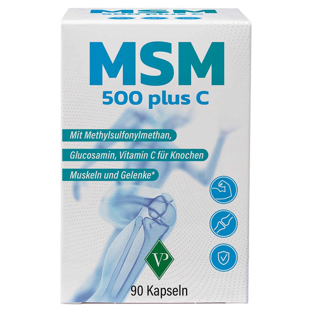 MSM 500 mg plus Kapseln - 90Stk