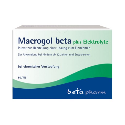 MACROGOL beta plus Elektrolyte Plv.z.H.e.L.z.Einn. - 50Stk