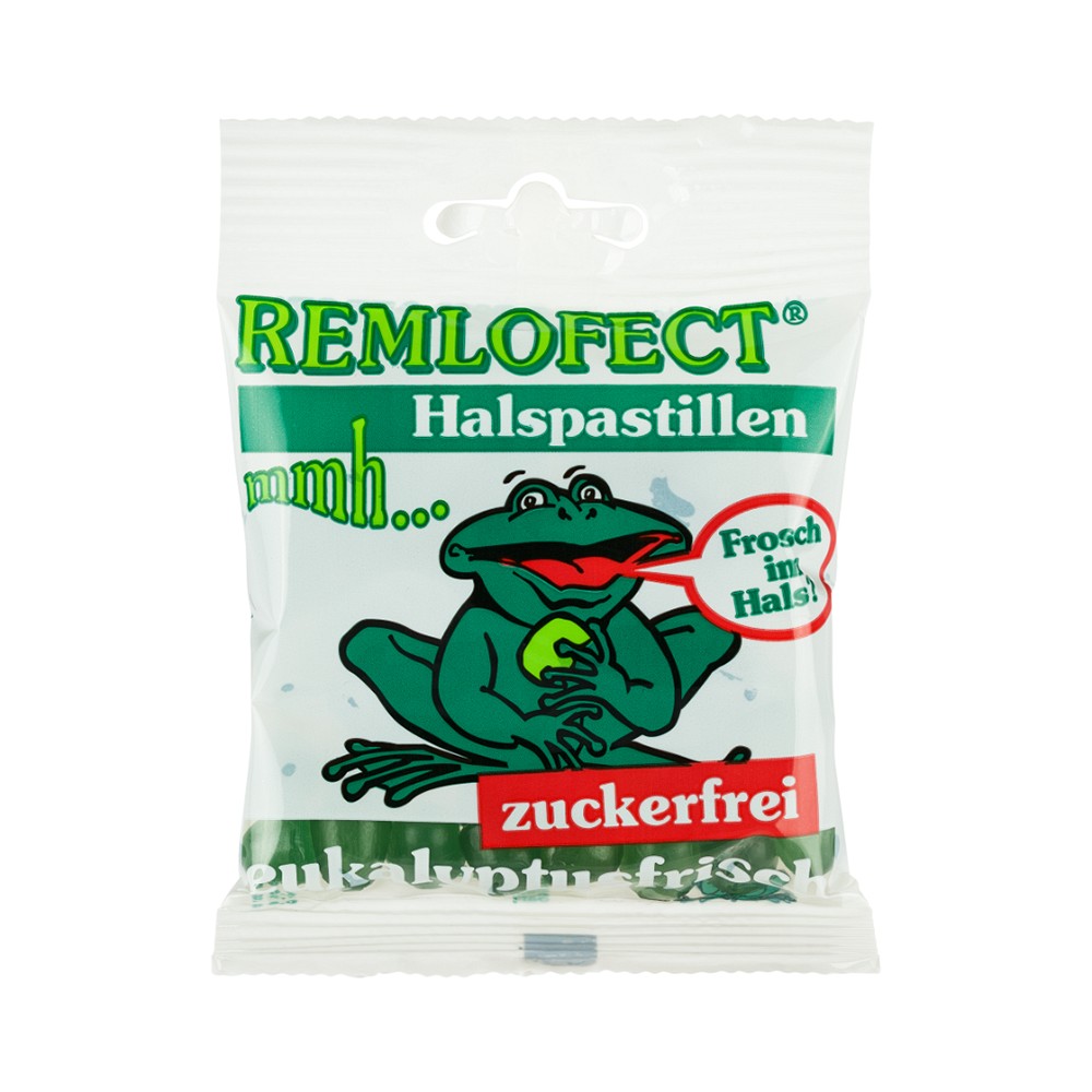 REMLOFECT Halspastillen zuckerfr.eukalypt.frisch - 50g