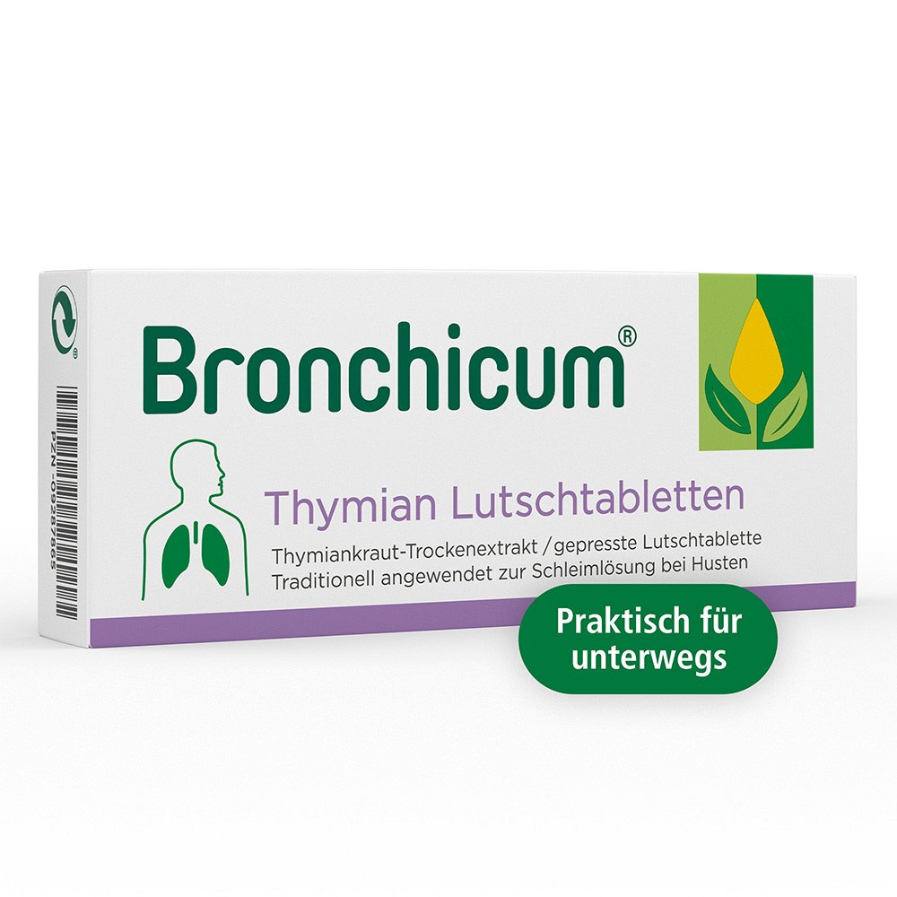 BRONCHICUM Thymian Lutschtabletten - 20Stk - Hustenlöser
