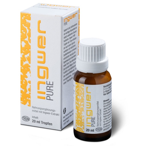 INGWER PURE Tropfen - 20ml - Für Frauen & Männer