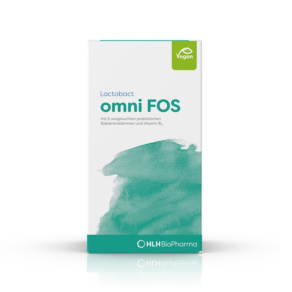 LACTOBACT omni FOS magensaftresistente Kapseln - 60Stk - Gedächtnis & Konzentration