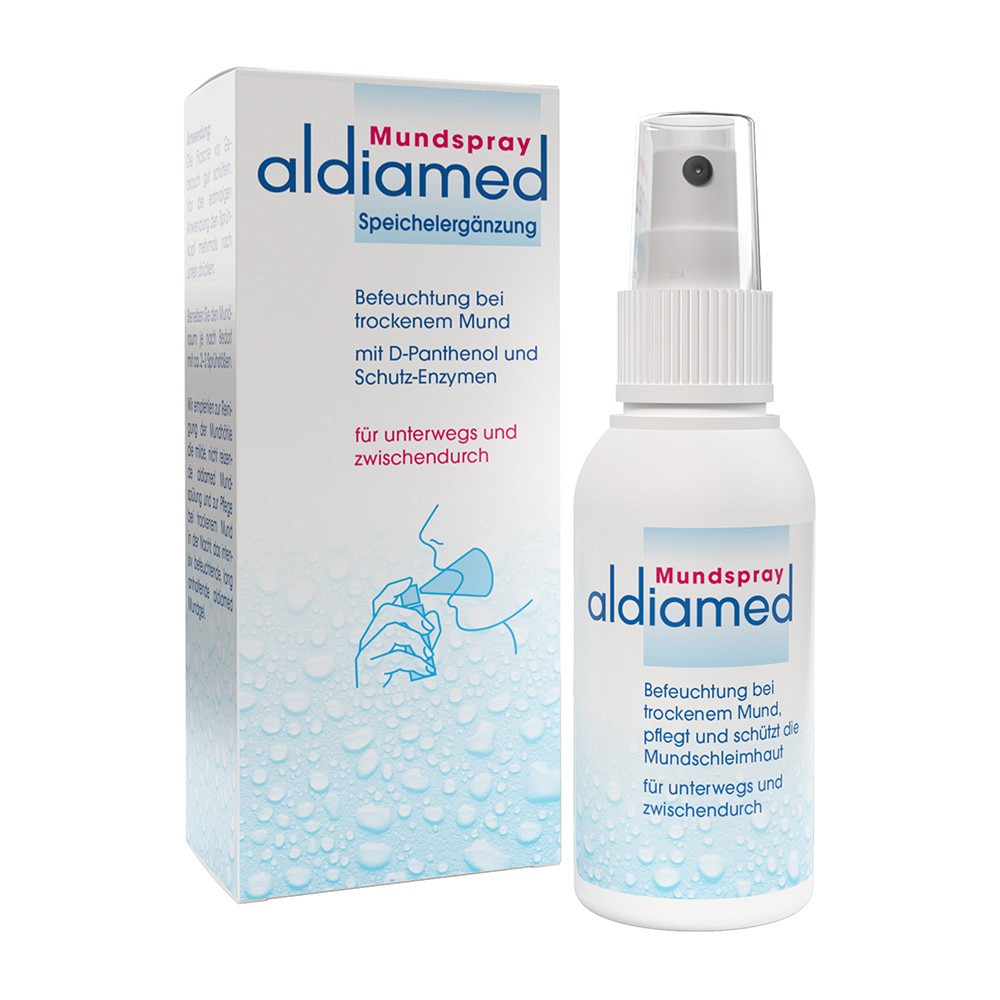 ALDIAMED Mundspray z.Speichelergänzung - 50ml - Mundspüllösungen/-pflege