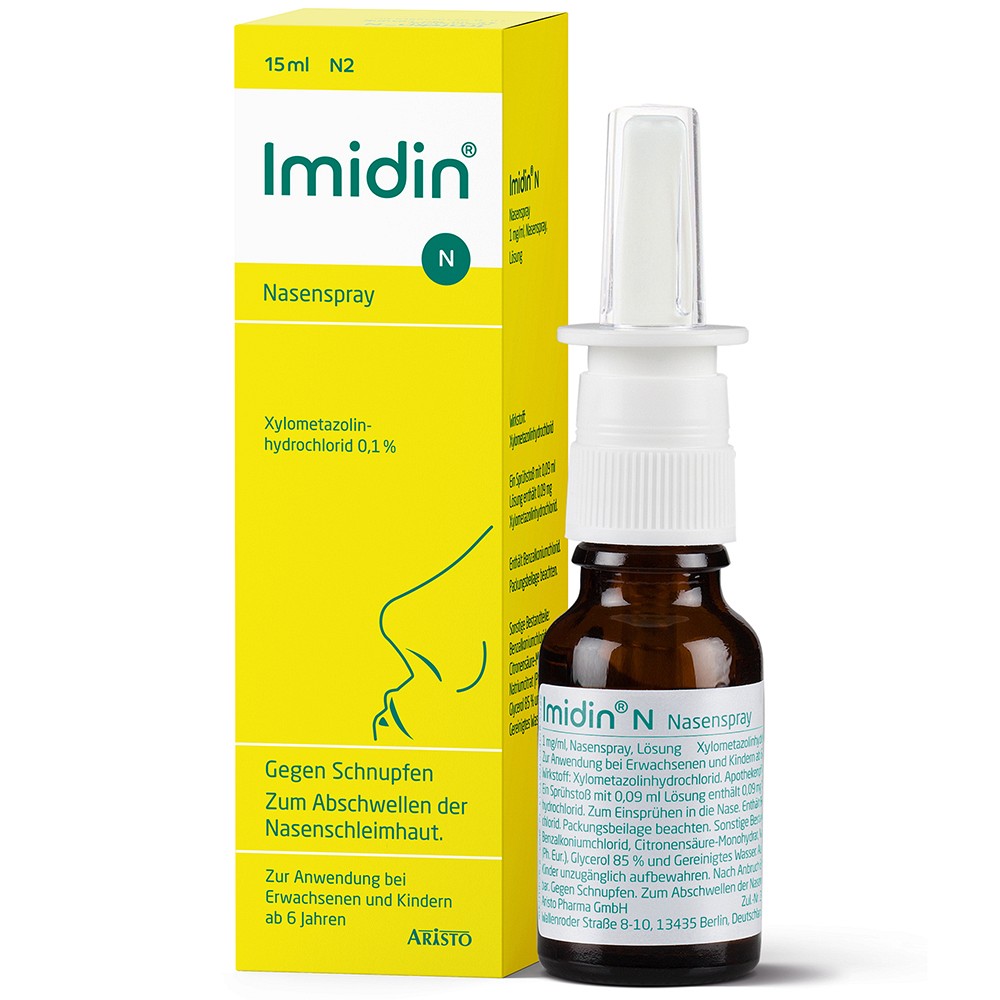 IMIDIN N Nasenspray - 15ml - Nase frei