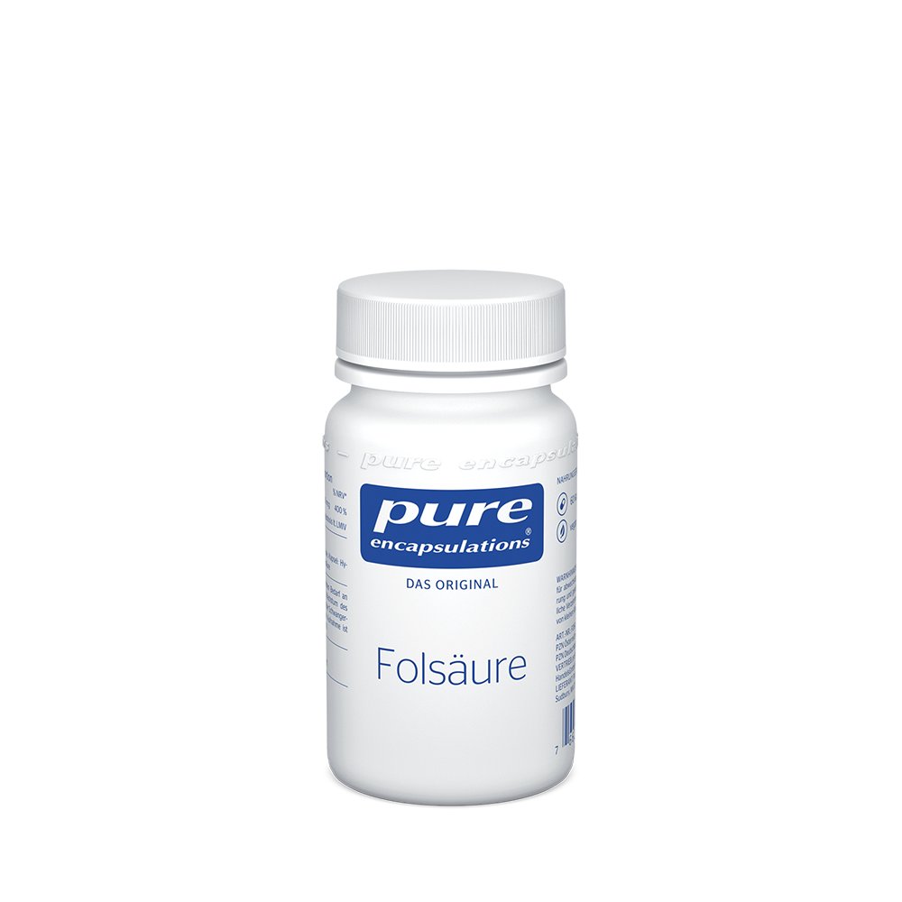 PURE ENCAPSULATIONS Folsäure Kapseln - 60Stk