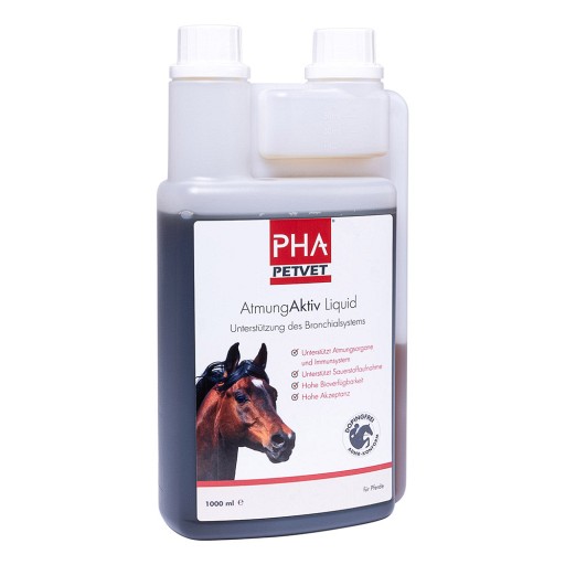PHA AtmungAktiv Liquid f.Pferde - 1000ml - für Pferde