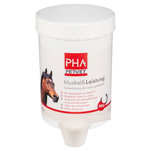 PHA Muskel & Leistung Pulver f.Pferde - 850g - für Pferde
