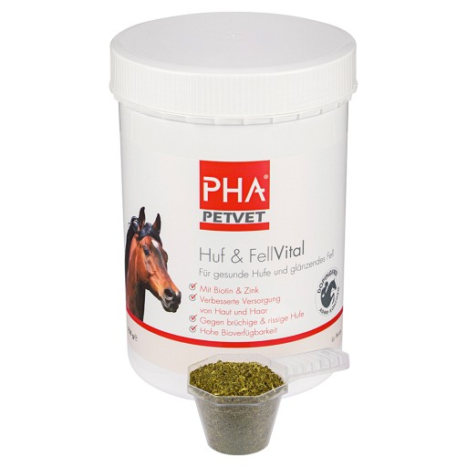 PHA Huf & FellVital Pulver f.Pferde - 750g - für Pferde
