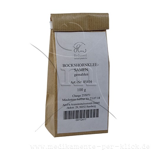 BOCKSHORNKLEESAMEN gemahlen - 100g