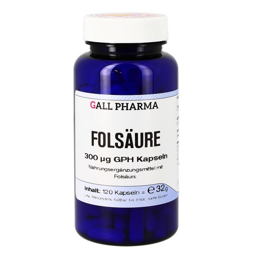 FOLSÄURE 300 µg GPH Kapseln - 120Stk