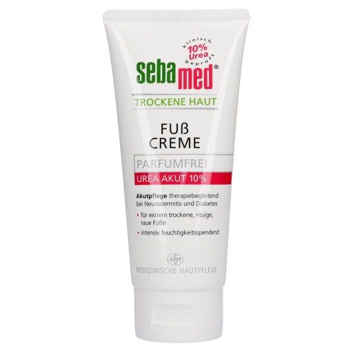 SEBAMED Trockene Haut Fußcreme Urea10% parfümfrei - 100ml - Sebamed® Trockene Haut
