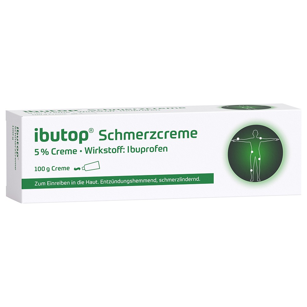 IBUTOP Schmerzcreme - 100g - Haus- & Reiseapotheke