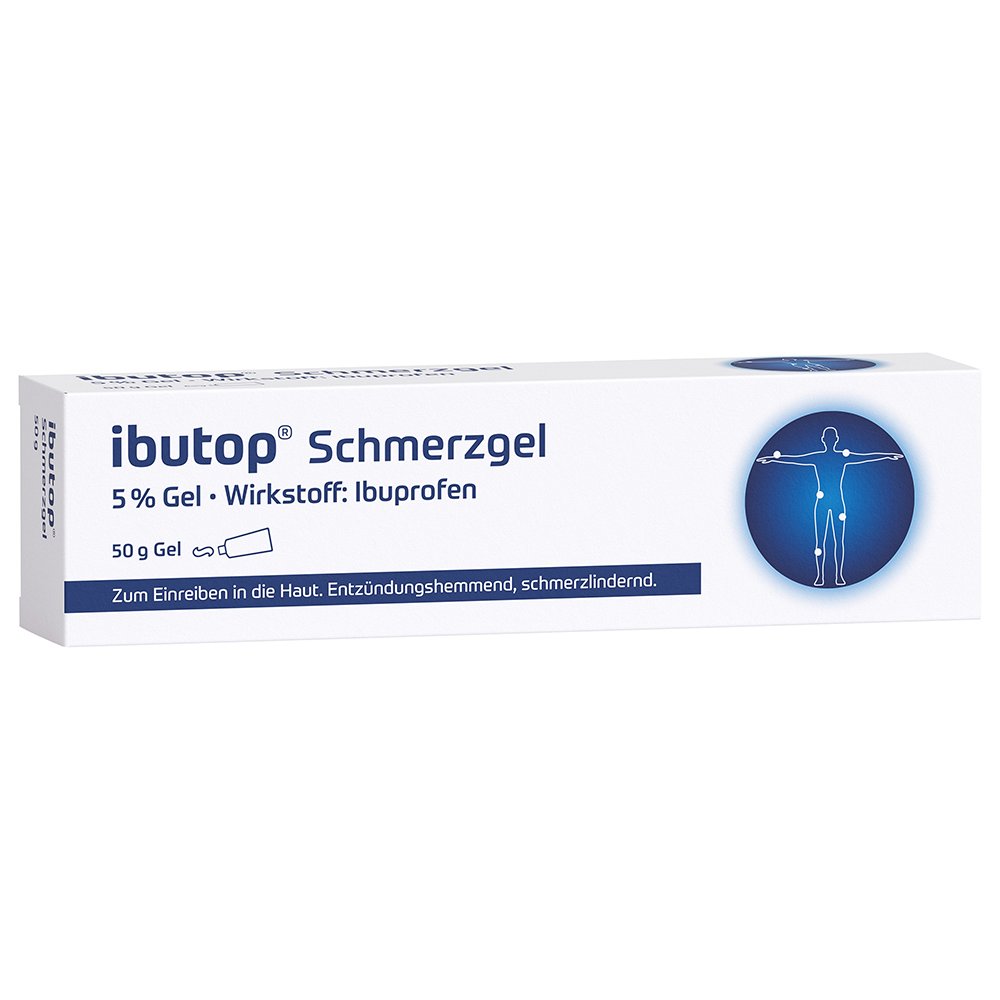 IBUTOP Schmerzgel - 50g - Haus- & Reiseapotheke