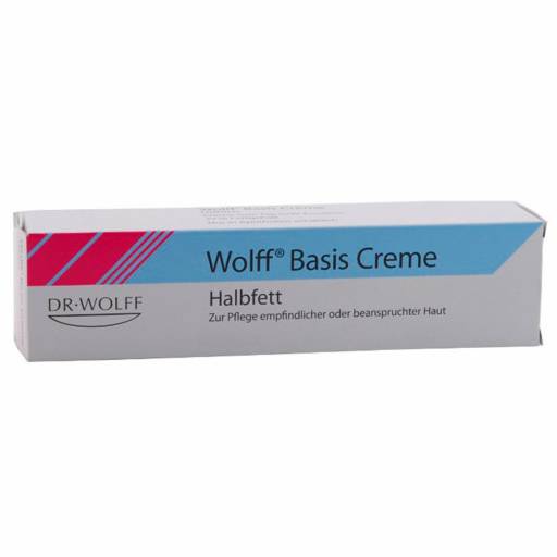 WOLFF Basiscreme halbfett - 250ml - Hautpflege