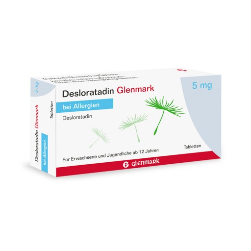 DESLORATADIN Glenmark 5 mg Tabletten - 50Stk
