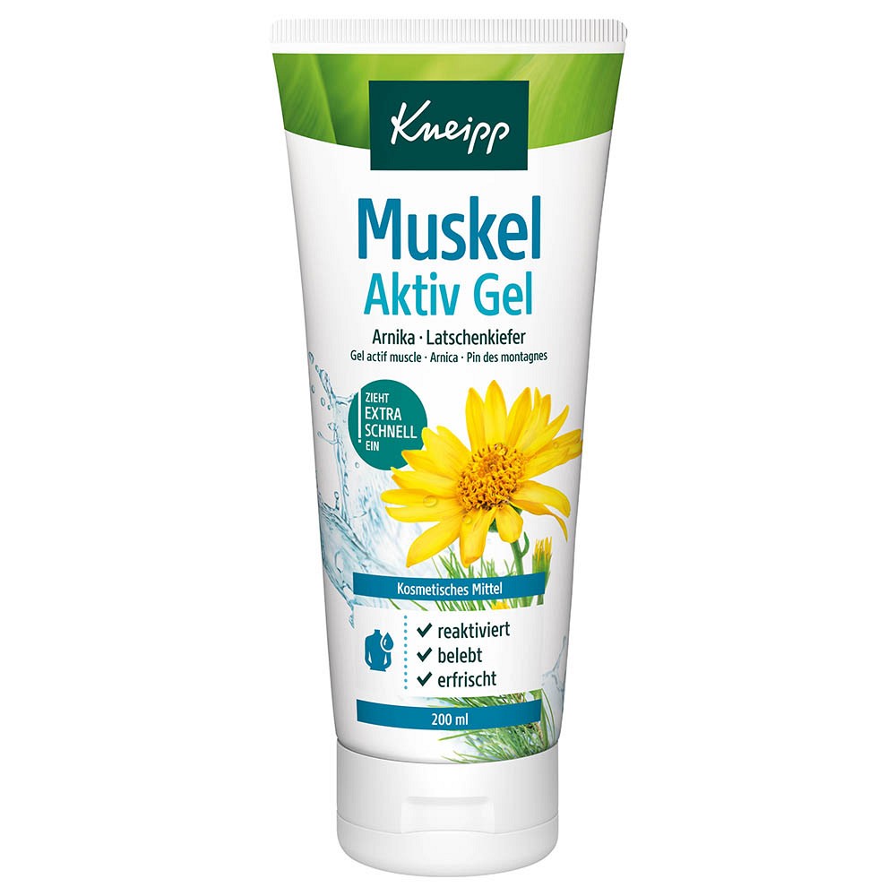 KNEIPP Muskel Aktiv Gel - 200ml - Muskeln, Gelenke & Rücken