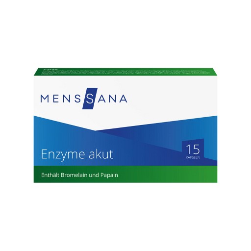 ENZYME akut MensSana Kapseln - 15Stk
