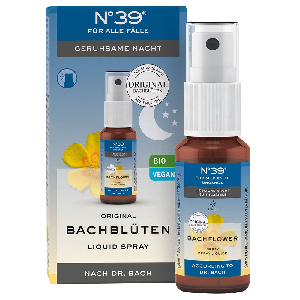 BACHBLÜTEN Notfall No.39 Spray Nacht - 20ml - Homöopathie & Natur