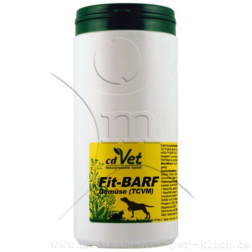 FIT-BARF Gemüse TCVM Pulver f.Hunde/Katzen - 700g - Barfen
