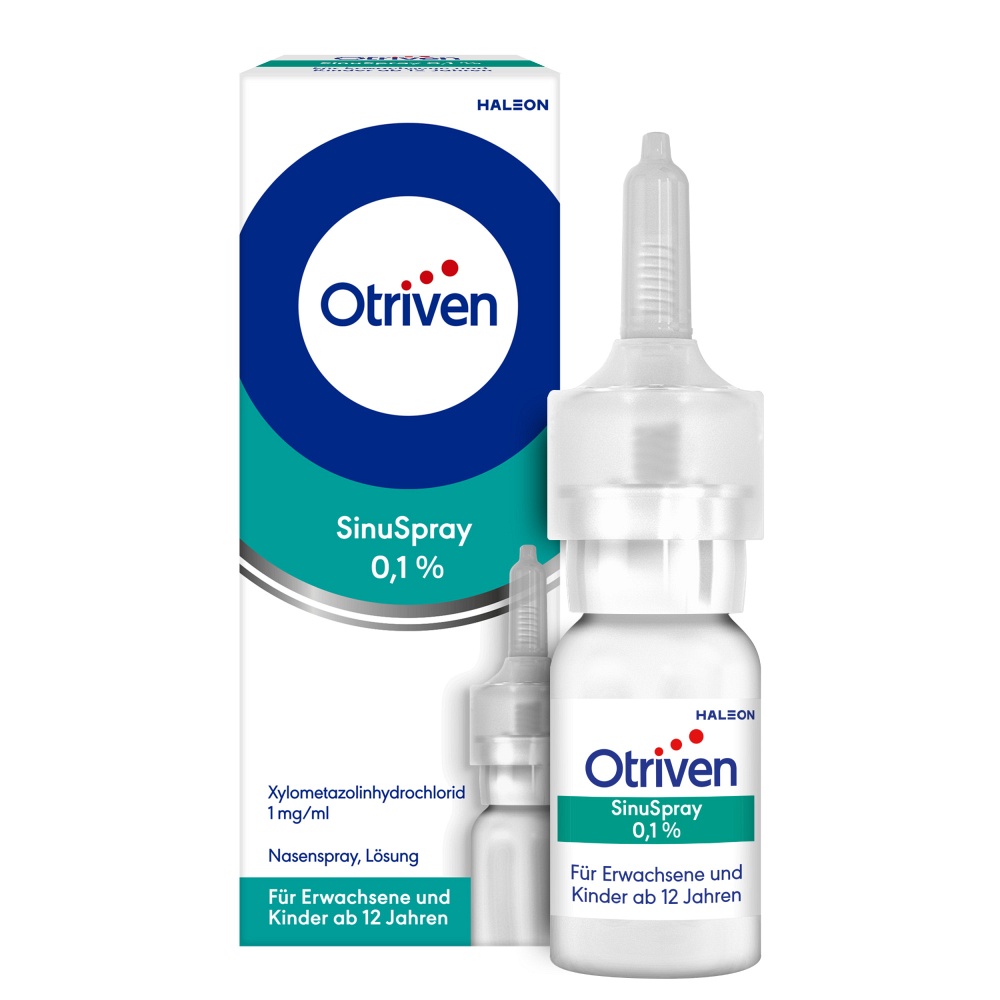 OTRIVEN SinuSpray 0,1% Nasenspray - 10ml - Nase frei