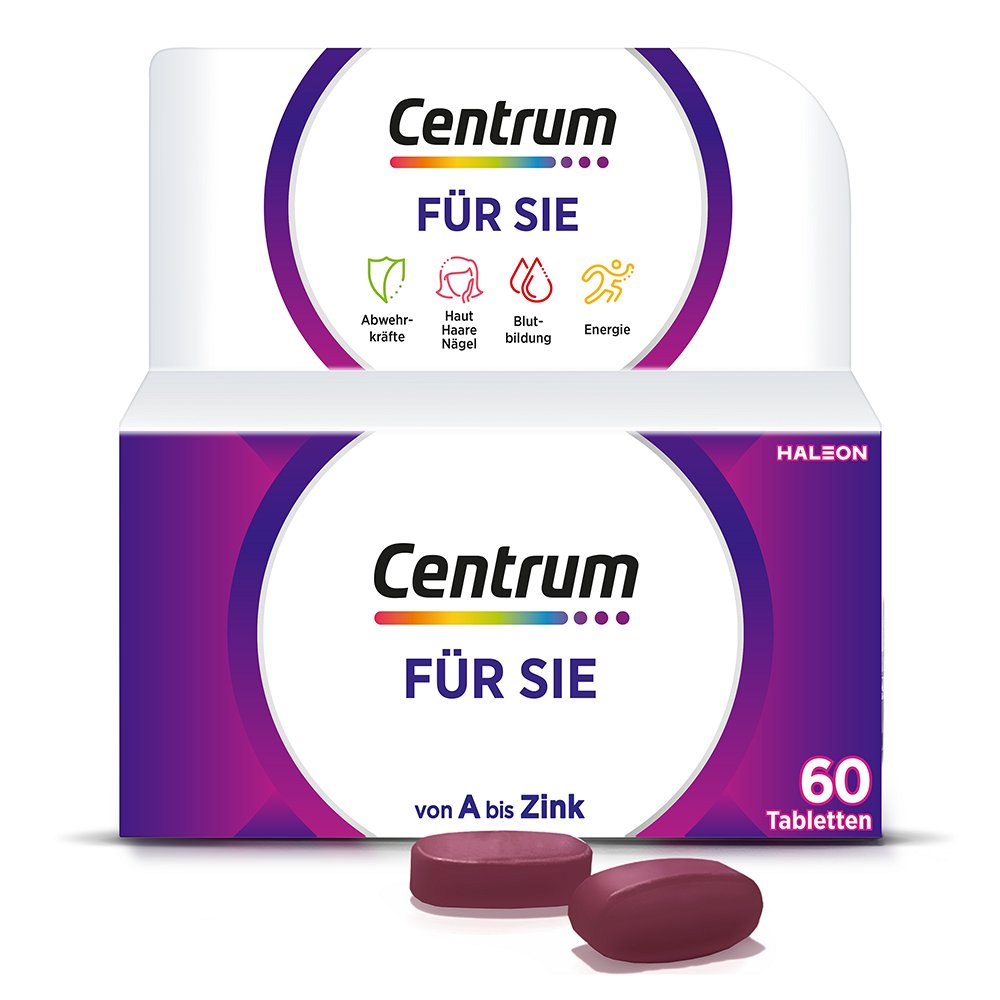 CENTRUM für Sie Capletten - 60Stk - Für Frauen & Männer