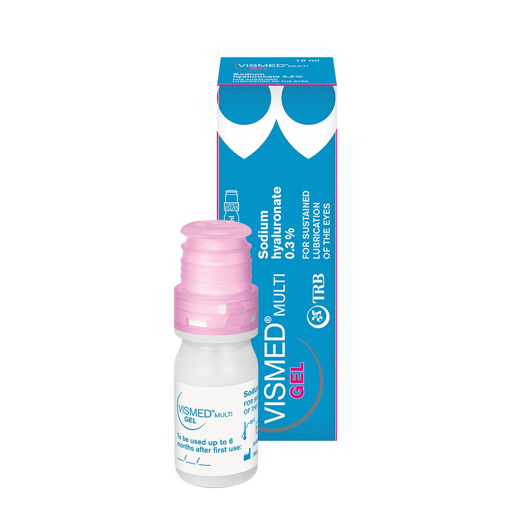 VISMED GEL MULTI Augentropfen - 10ml - gereizte Augen