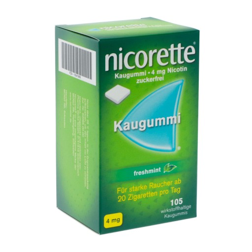 NICORETTE Kaugummi 4 mg freshmint - 105Stk