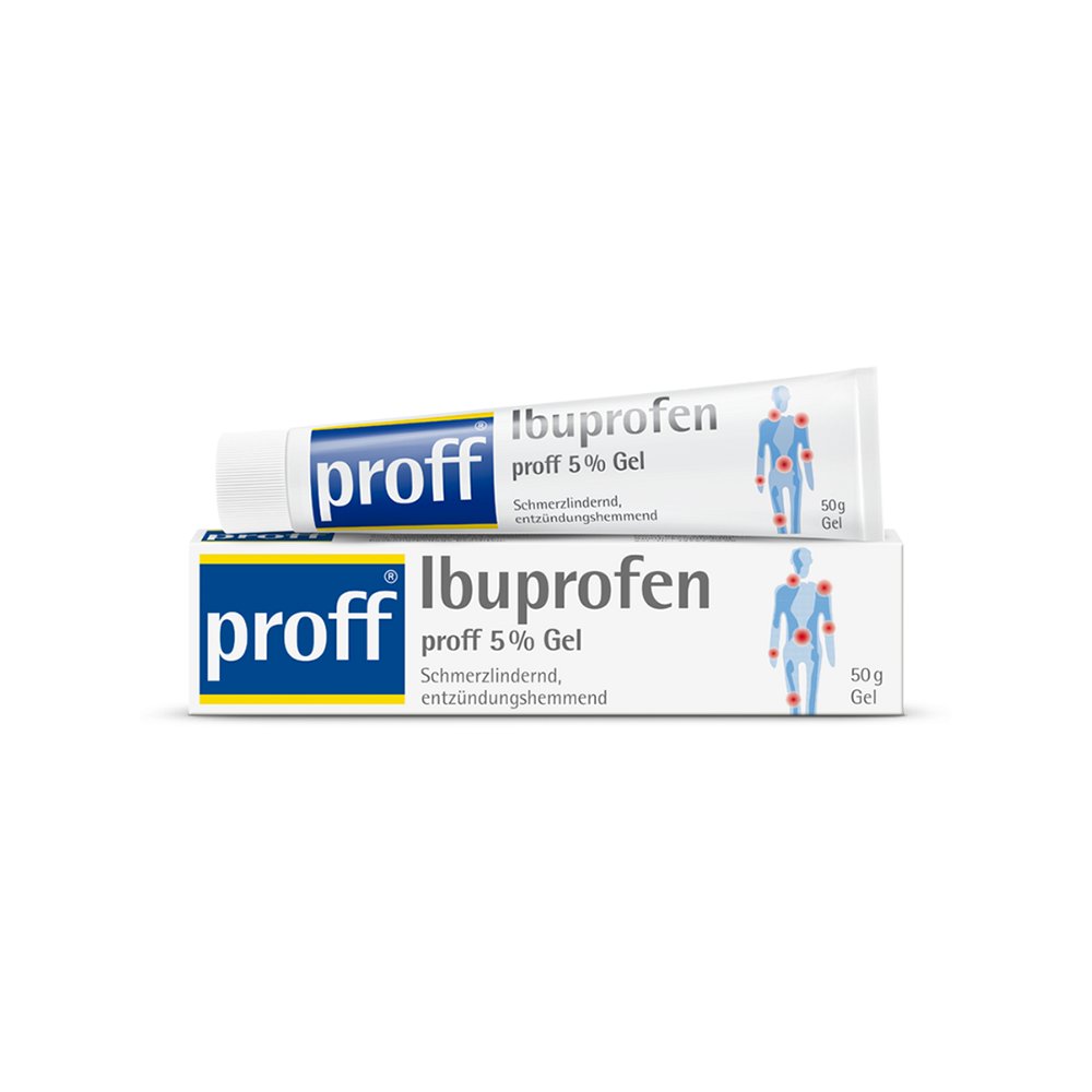 IBUPROFEN proff 5% Gel - 50g - Gelenk-& Muskelschmerzen