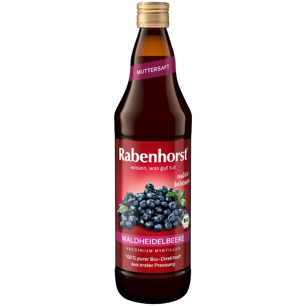 RABENHORST Heidelbeer Bio Muttersaft - 700ml