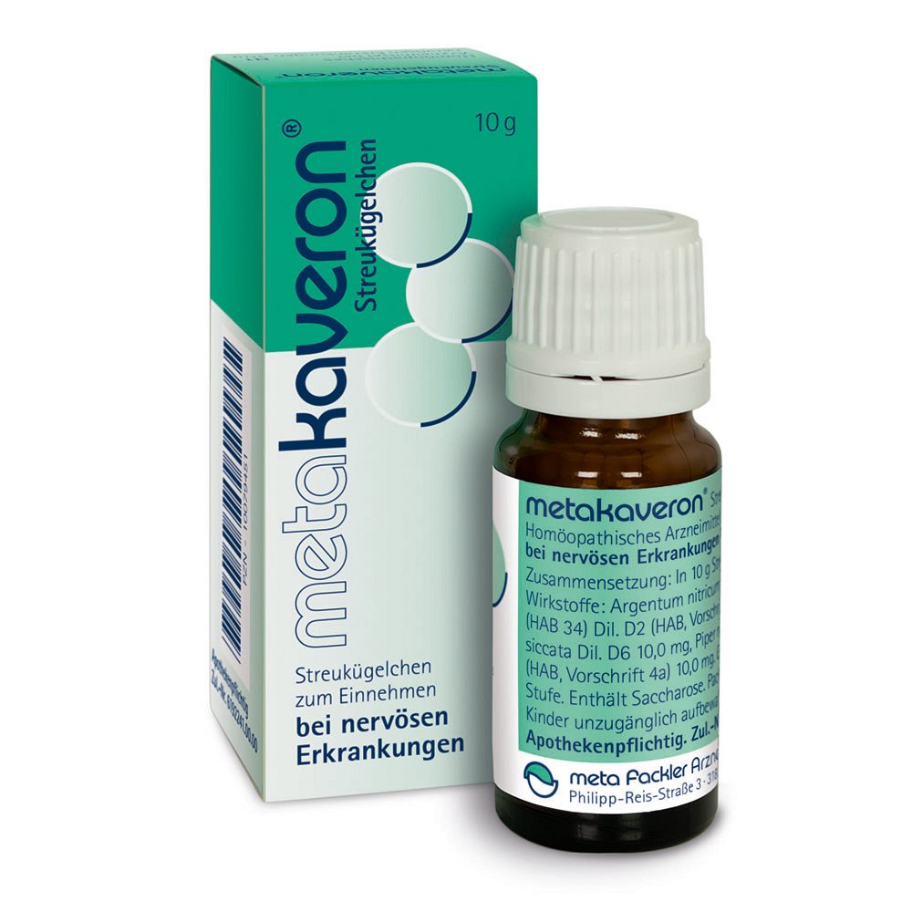 METAKAVERON Globuli - 10g - Stress & Burnout