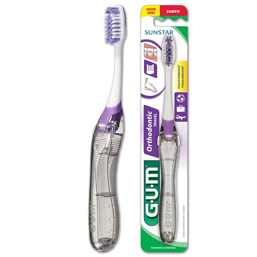 GUM ORTHO Travel Zahnbürste - 1Stk - GUM